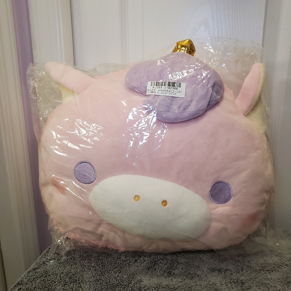 Japan Toreba Unicorn Macaron Cushion